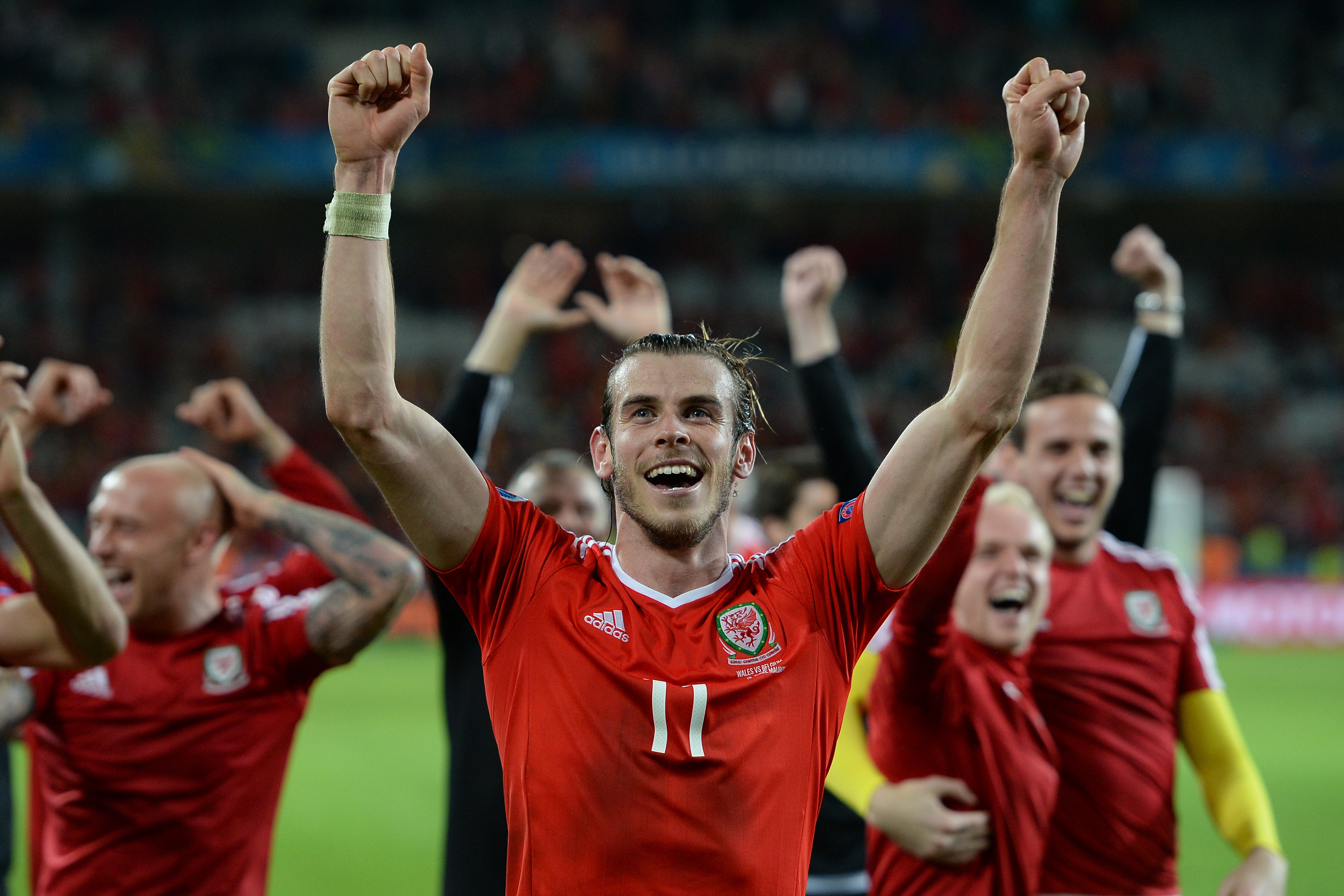 Bale will become the second Welshman to reach the three-figure milestone