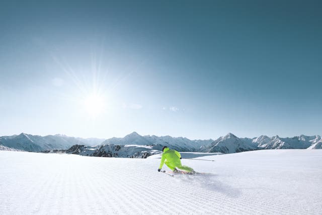 <p>Skiing in the Zillertal</p>