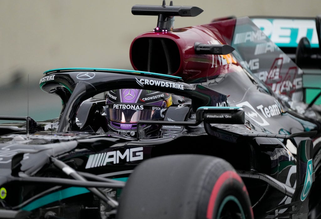 Lewis Hamilton on pole for sprint race at Brazilian Grand Prix but will serve grid penalty in main event