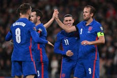 Harry Kane hits a hat-trick as England thrash Albania to take huge step toward 2022 World Cup