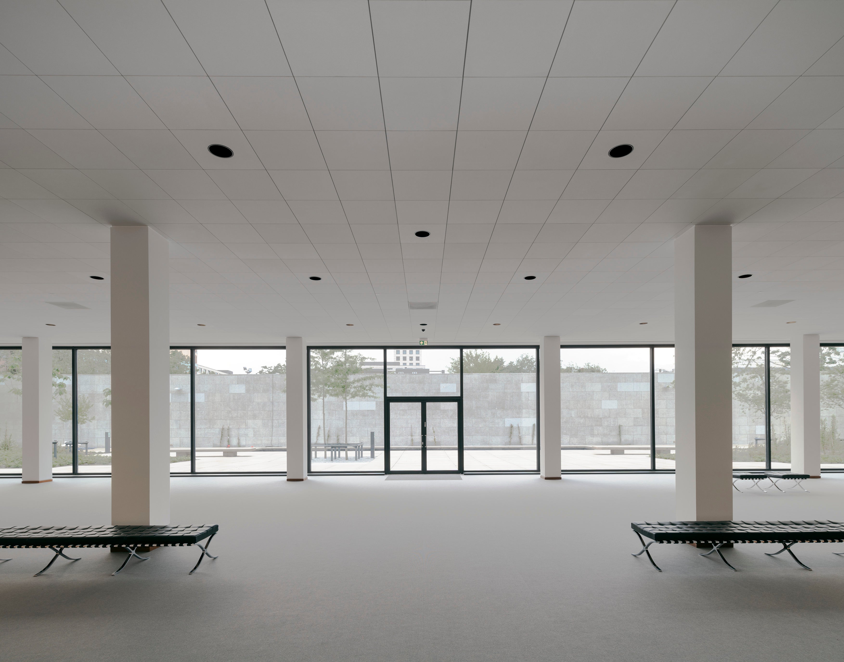 Neue Nationalgalerie exhibition area, lower ground floor