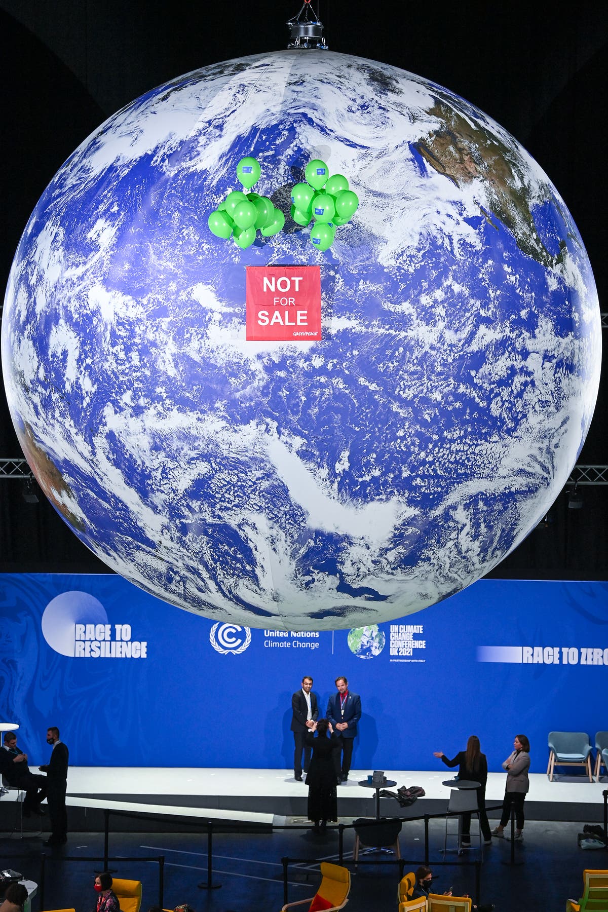 Cop26 Glasgow news live: Landmark deal agreed as emotional Sharma apologises for watered down coal language 13 PRI209945974