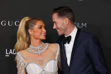 Paris Hilton wore six different dresses during her wedding celebrations