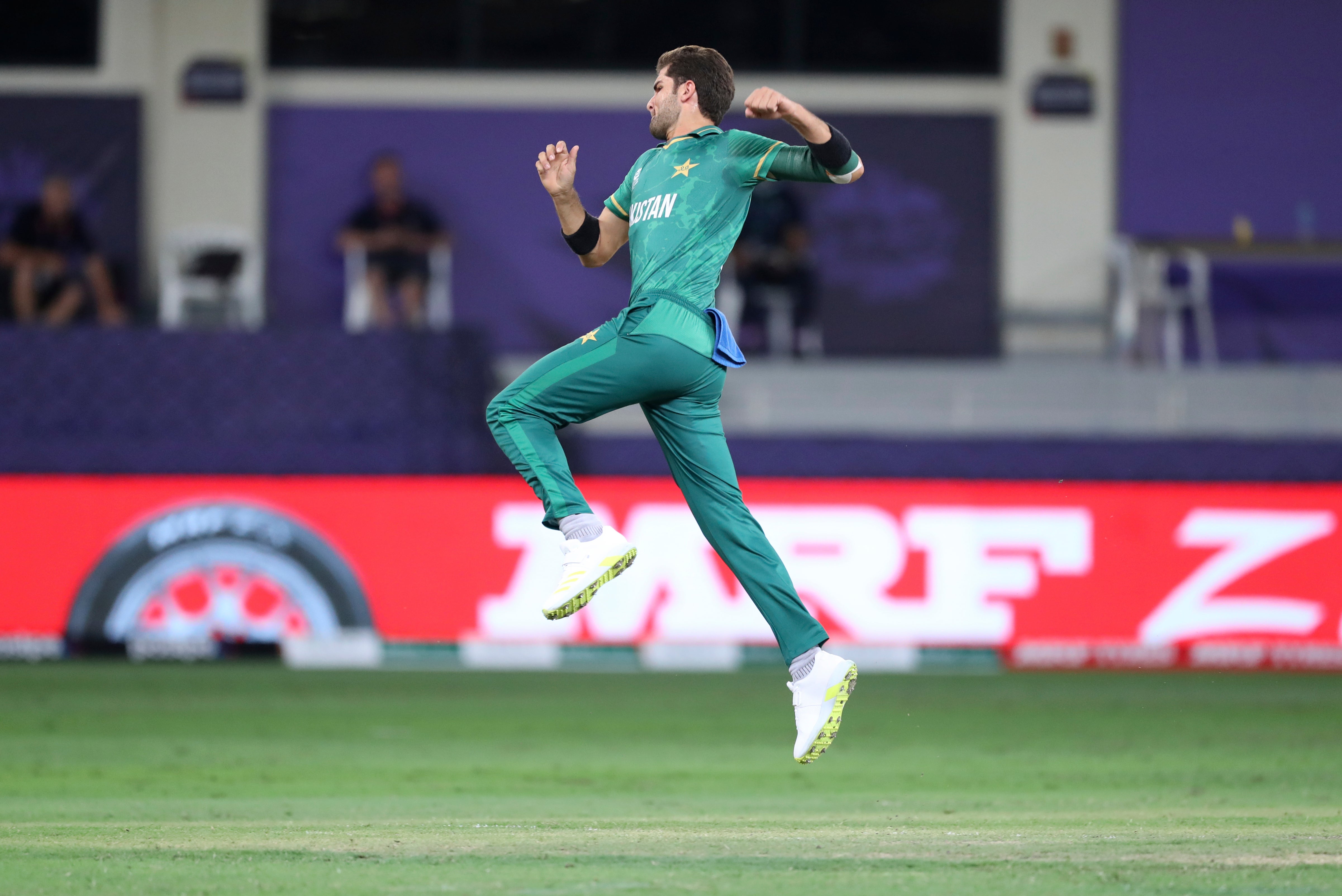 Shaheen Shah Afridi dismissed Aaron Finch for a golden duck in the semi-final