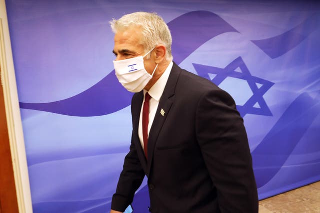 <p>Israeli foreign minister Yair Lapid denied the couple work for an ‘Israeli agency’ </p>
