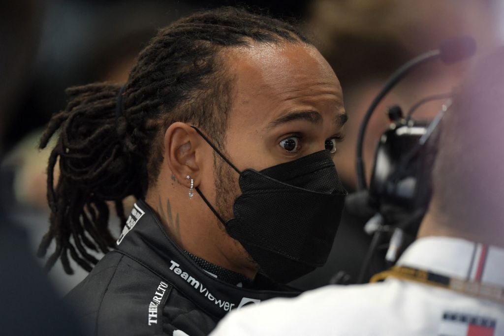 Brazilian Grand Prix: Lewis Hamilton to start sprint race from last after being excluded from qualifying
