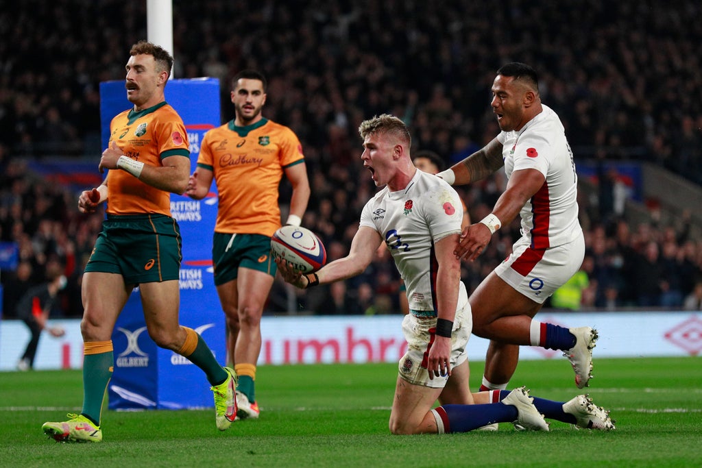 England vs Australia LIVE: Rugby result, final score and reaction from 2021 Autumn internationals