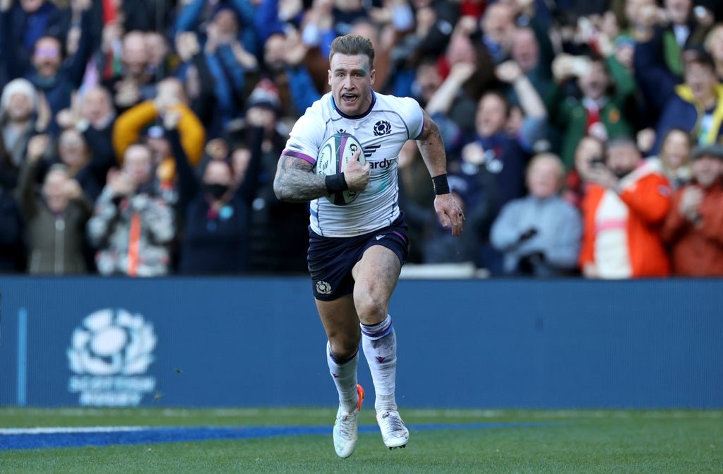 Stuart Hogg in no mood to celebrate record-equalling tries after Springboks loss
