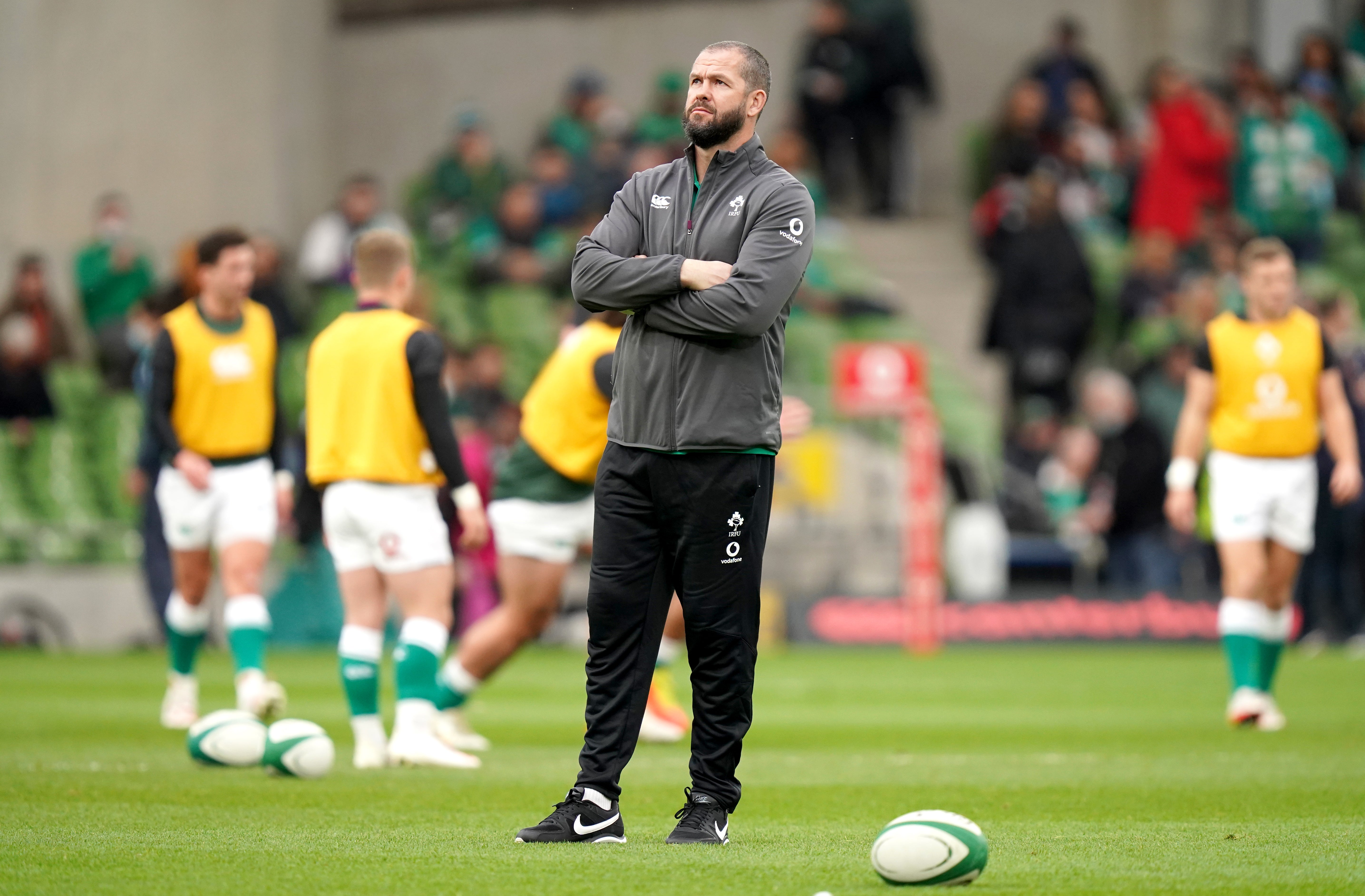 Andy Farrell’s side produced a famous win (Niall Carson/PA)
