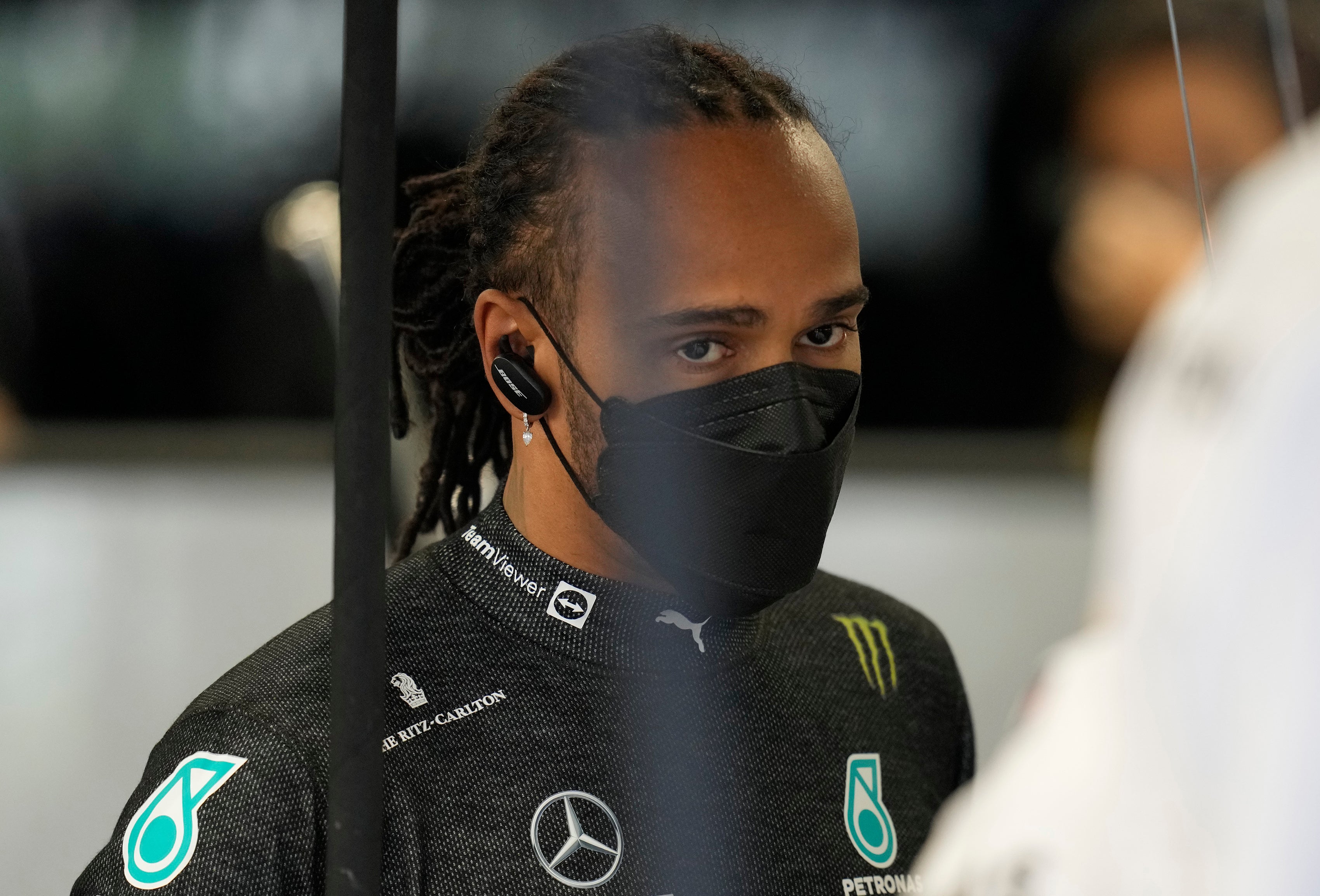 Lewis Hamilton’s championship hopes have suffered a blow (Andre Penner/AP)