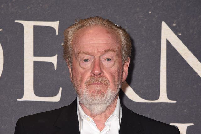 <p>Ridley Scott photographed in September 2021</p>