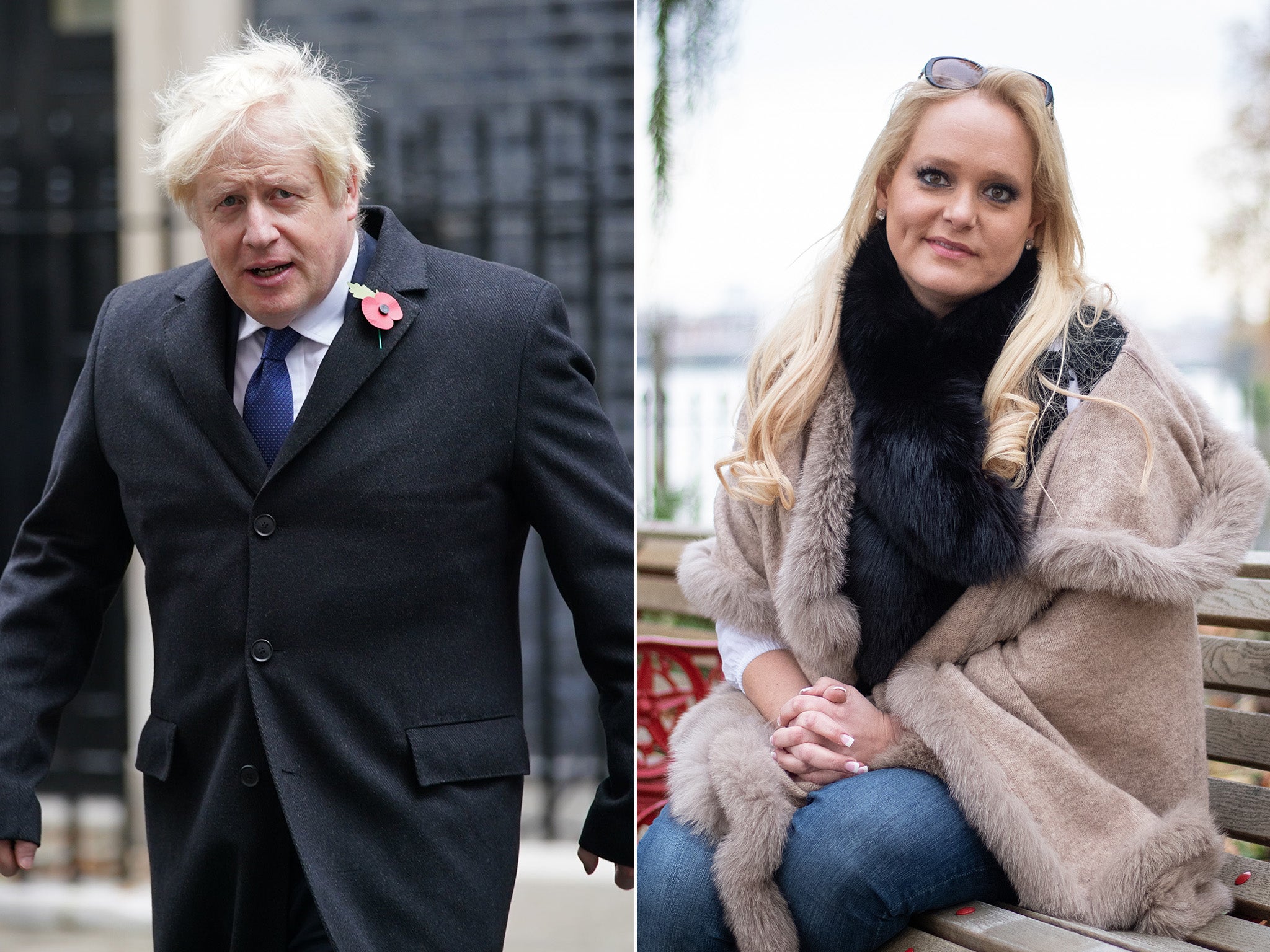 Jennifer Arcuri alleged earlier this year that she had a four-year romantic relationship with Boris Johnson