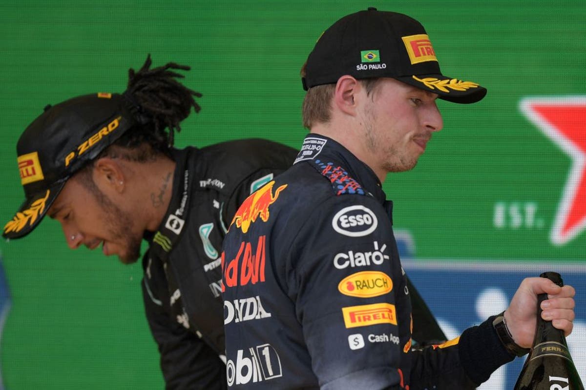 Lewis Hamilton &lsquo;just knew&rsquo; Max Verstappen would face no punishment from Brazilian Grand Prix stewards
