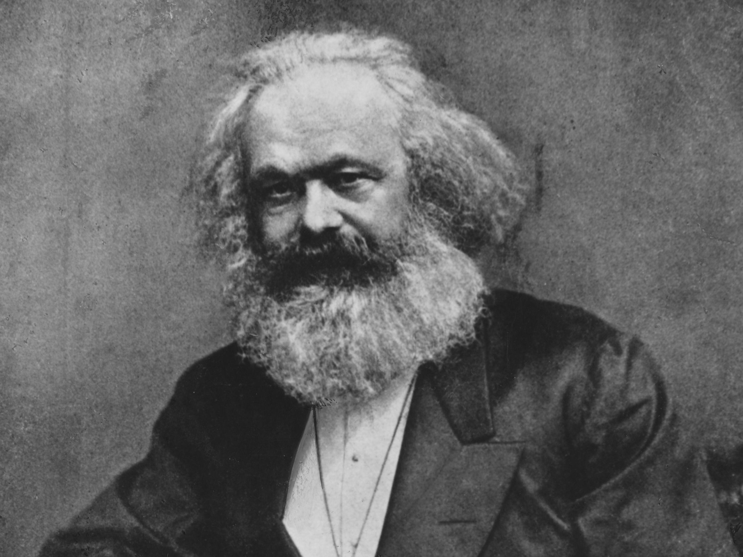 The author clambers over the edifice of Karl Marx like an indefatigable spider, laying his charges
