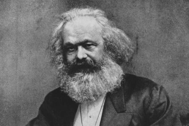 <p>The author clambers over the edifice of Karl Marx like an indefatigable spider, laying his charges</p>