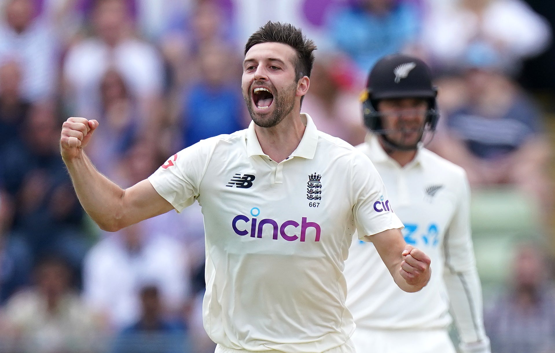 Wood is England’s last remaining express fast bowler for the Ashes
