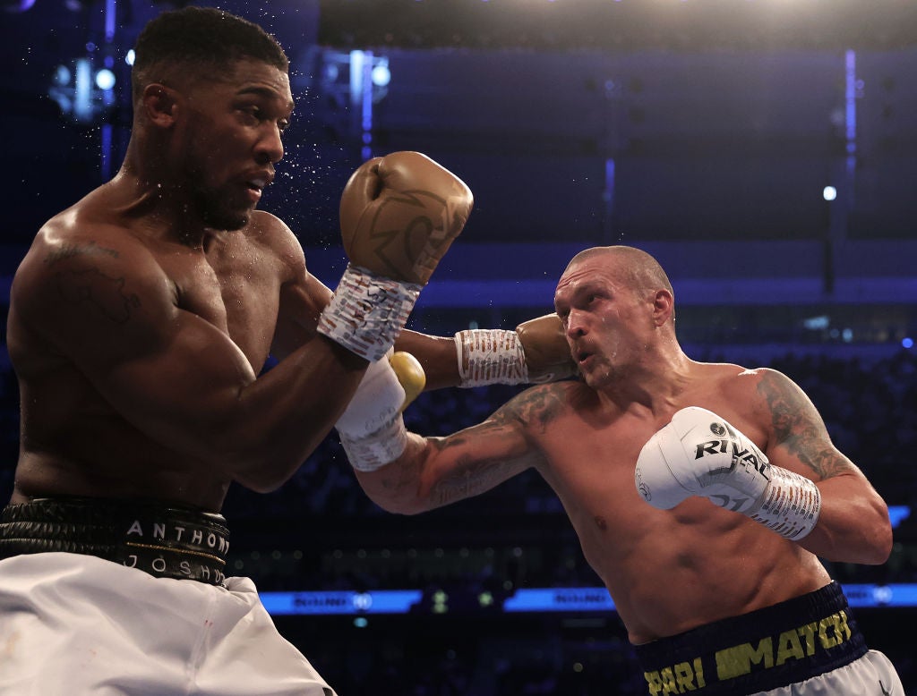 Oleksandr Usyk took a comfortable victory over Anthony Joshua in September