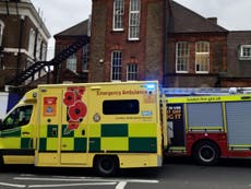 Dulwich: Several children in hospital after ceiling collapses at London school