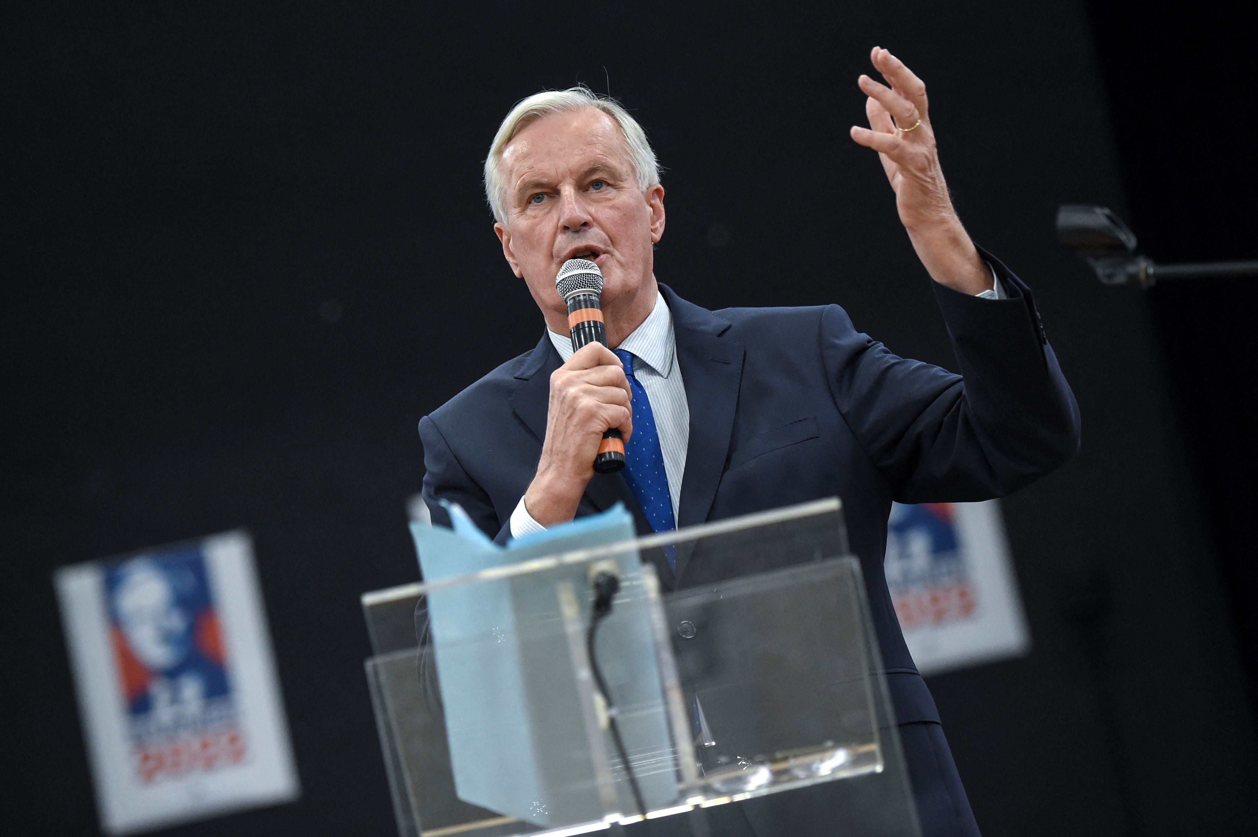 Michel Barnier wants the Les Républicains nomination for president