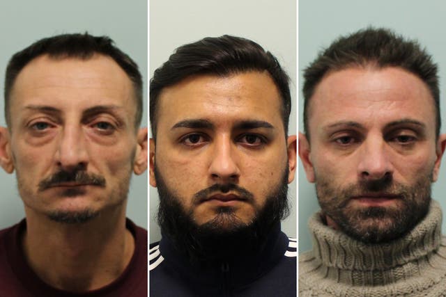 <p>Alessandro Maltese, 45, Jugoslav Jovanovic, 24 and Alessandro Donati, 44 pleaded guilty to conspiracy to burgle between 29 November and 18 December 2019</p>