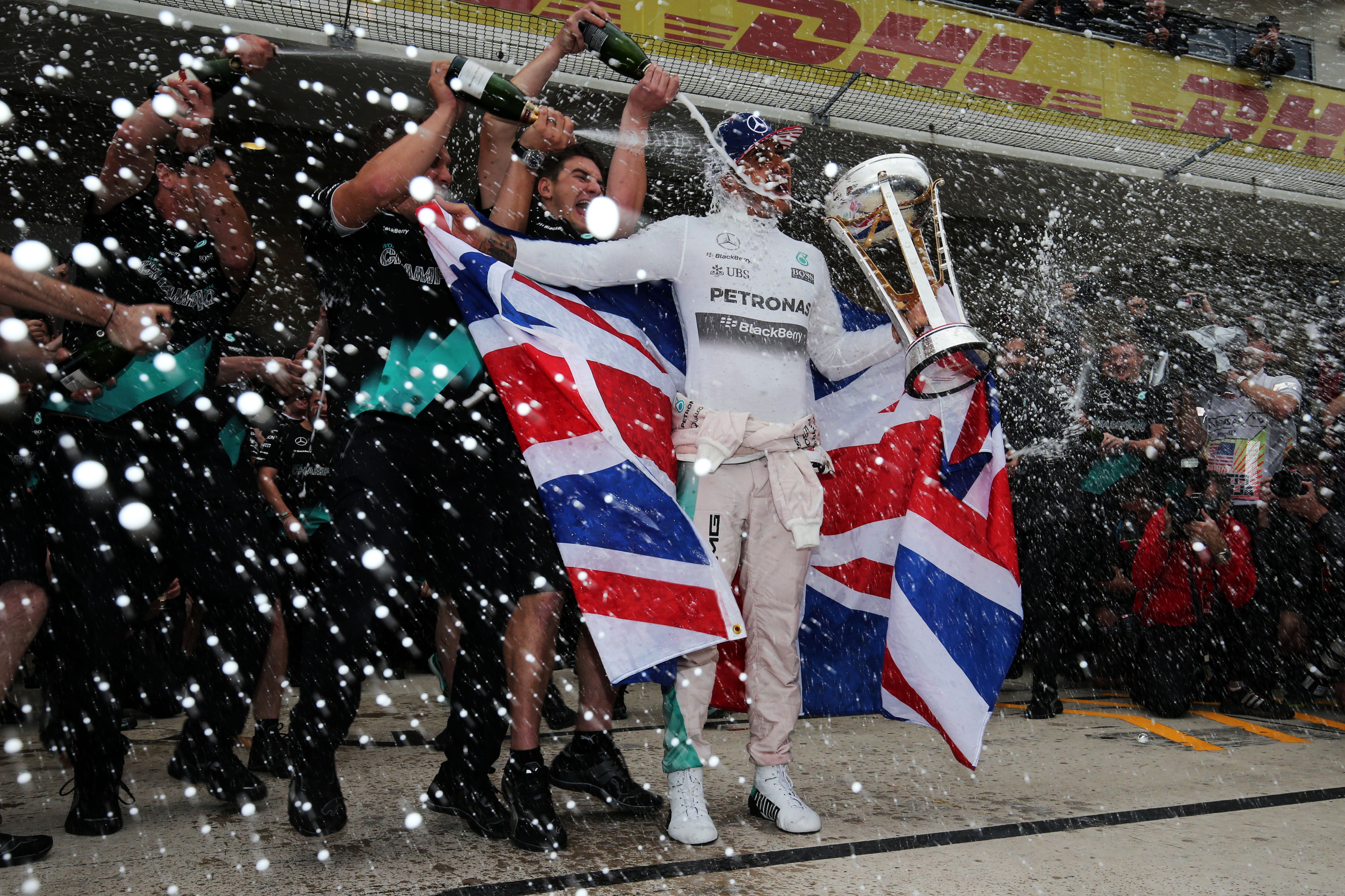 Lewis Hamilton is no stranger to title fights (PA Wire)