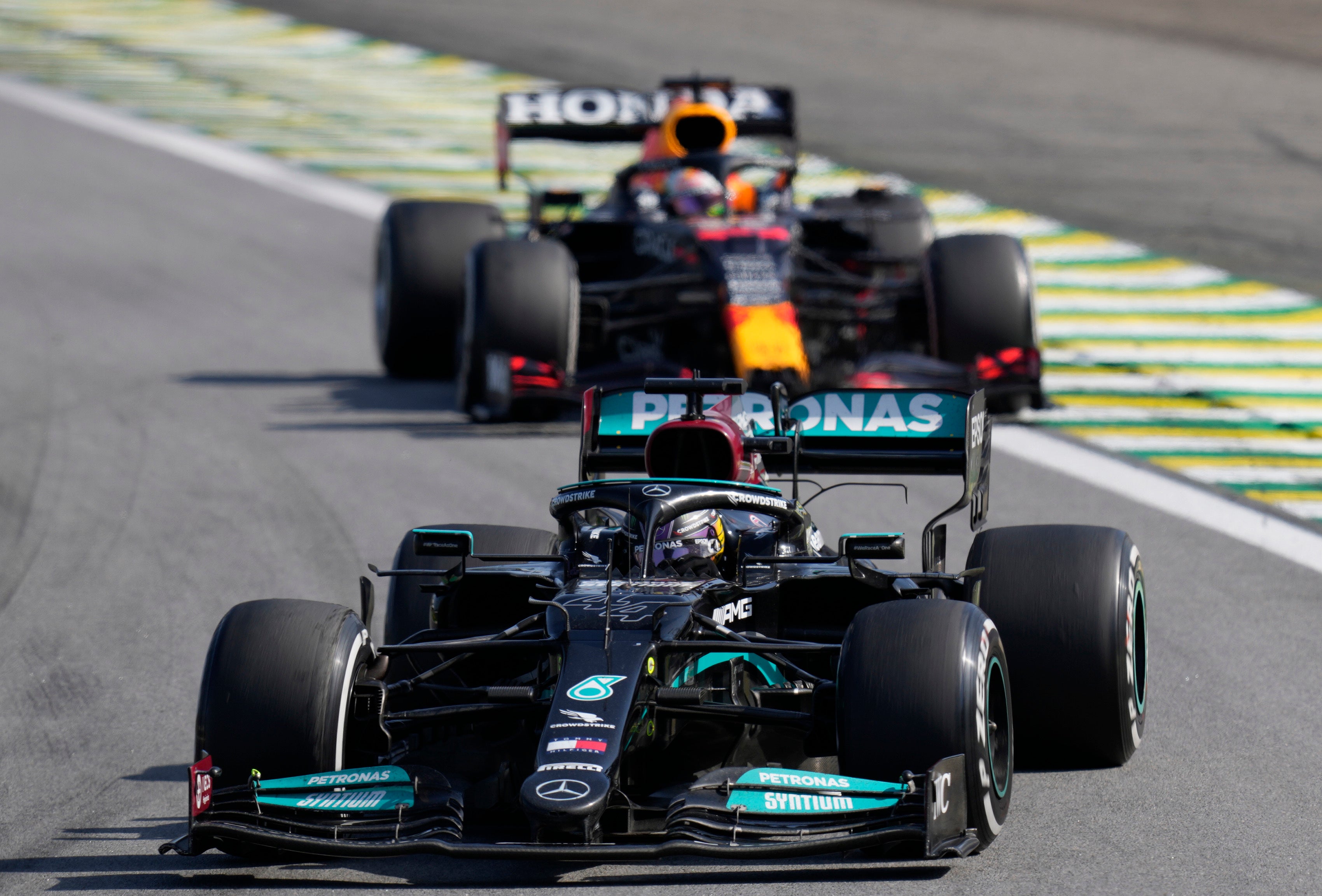 Mercedes and Red Bull are fighting their corner on and off the track (Andre Penner/AP)