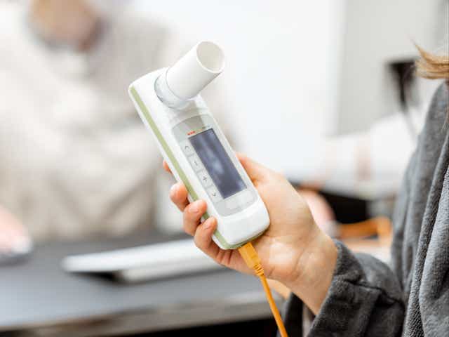 <p>Spirometry tests were cancelled during the pandemic due to fears around the spread of Covid-19</p>