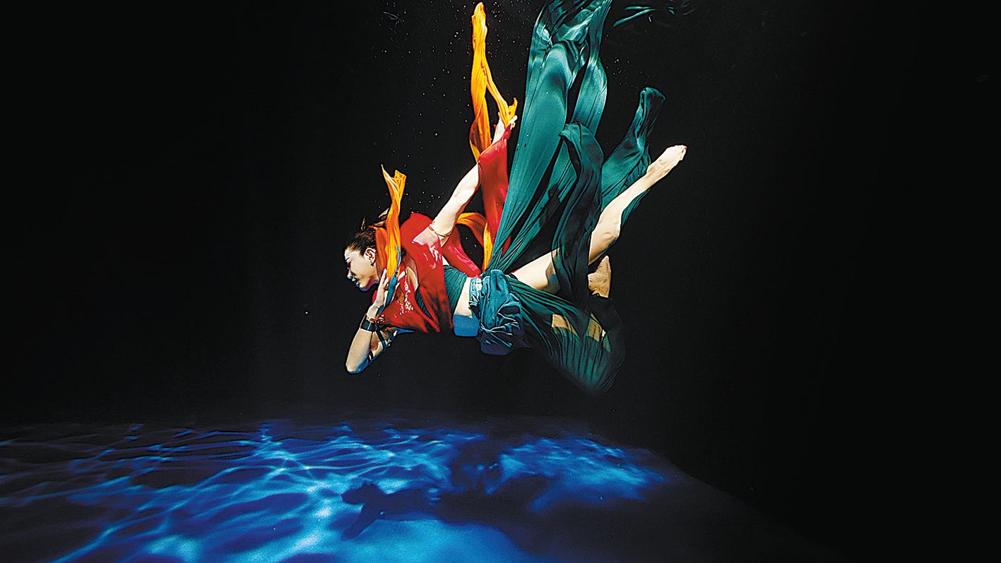 <p>The Goddess of the Luo River in the video titled Rhapsody on the Luo River Goddess</p>