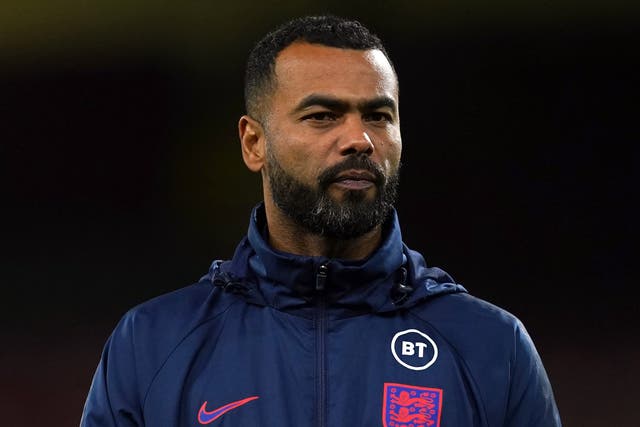 Ashley Cole says the younger generation are more comfortable speaking about mental wellbeing (Martin Rickett/PA)