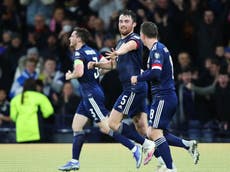 Scotland bolster World Cup qualifying bid with stunning upset against Denmark