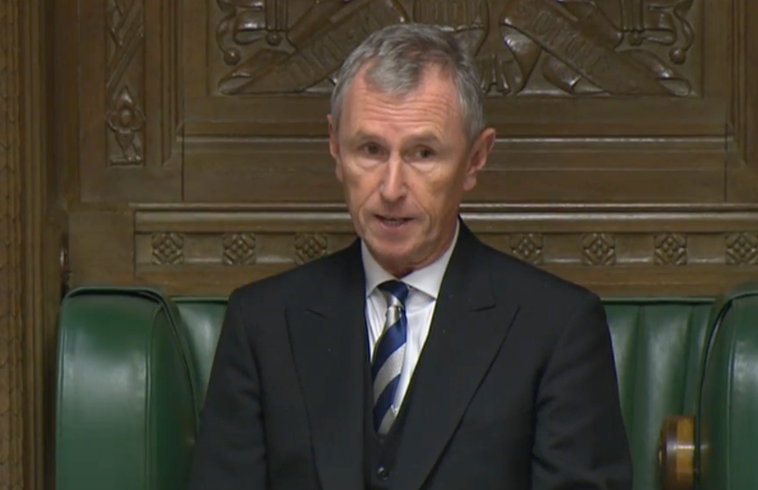 <p>Deputy speaker Nigel Evans</p>