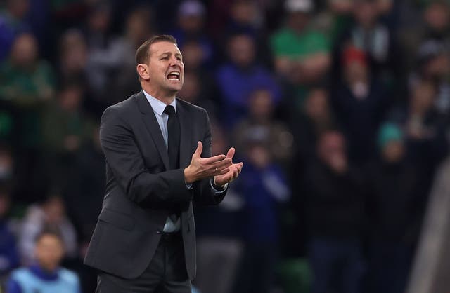 Ian Baraclough took pride in Northern Ireland’s defensive performance as they frustrated European champions Italy (Liam McBurney/PA)