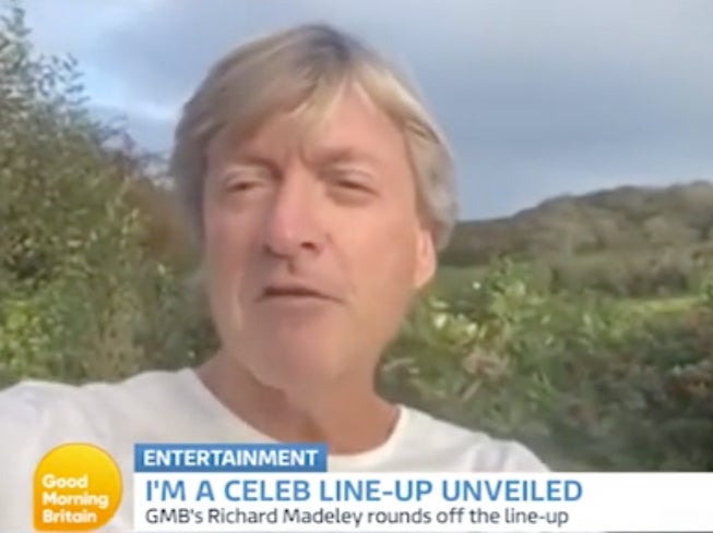 Richard Madeley said he’s been in quarantine for 10 days in preparation for ‘I’m a Celebrity’