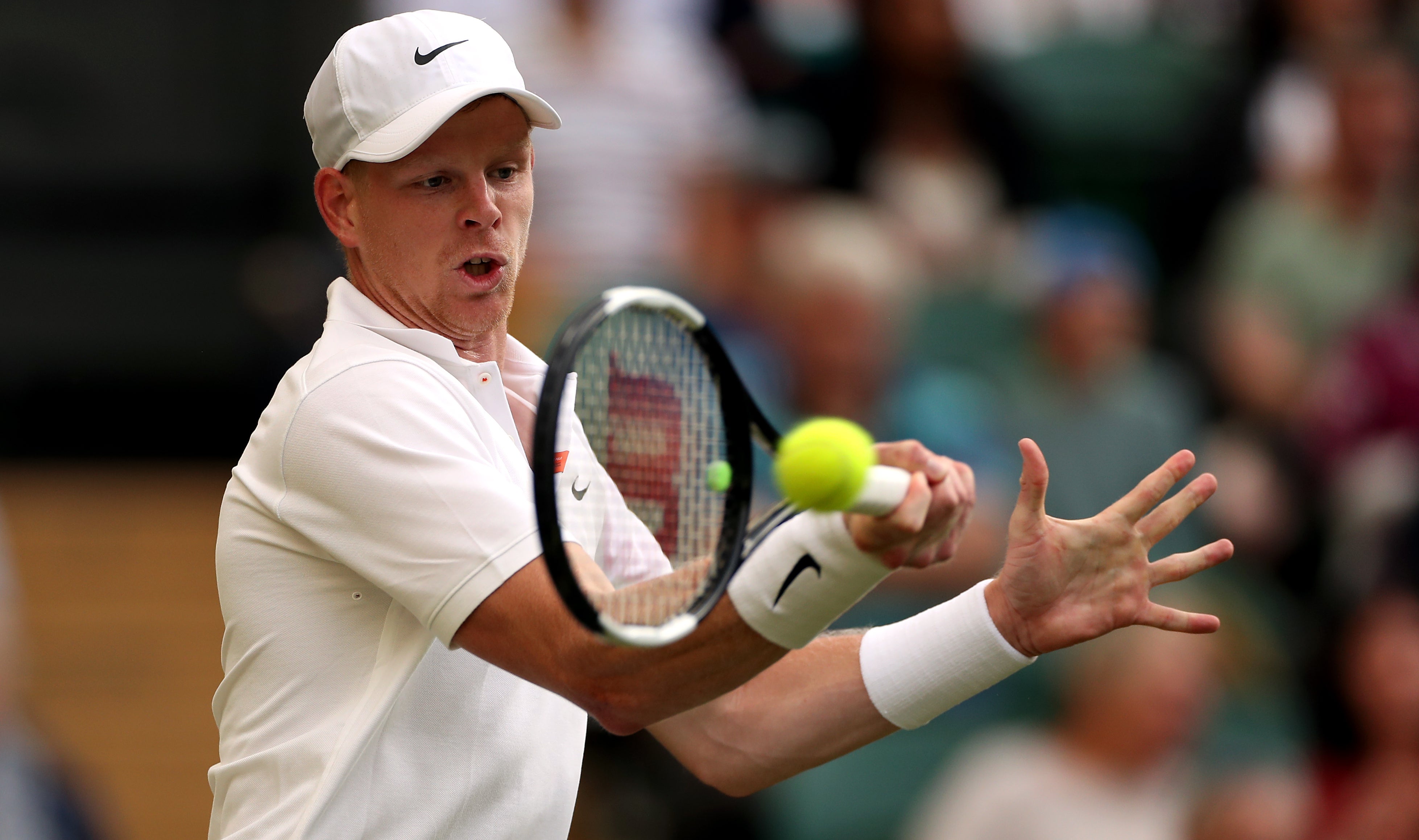 Kyle Edmund was sidelined for more than a year with a knee injury (Steven Paston/PA)
