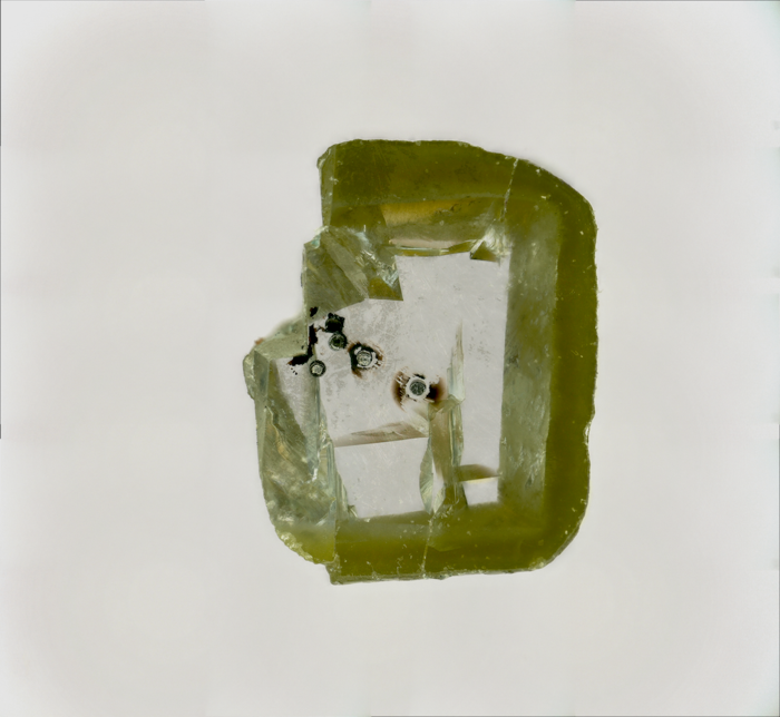 <p>UNLV mineralogist Oliver Tschauner and colleagues discovered a new mineral that was carried to the surface of the Earth in a diamond</p>