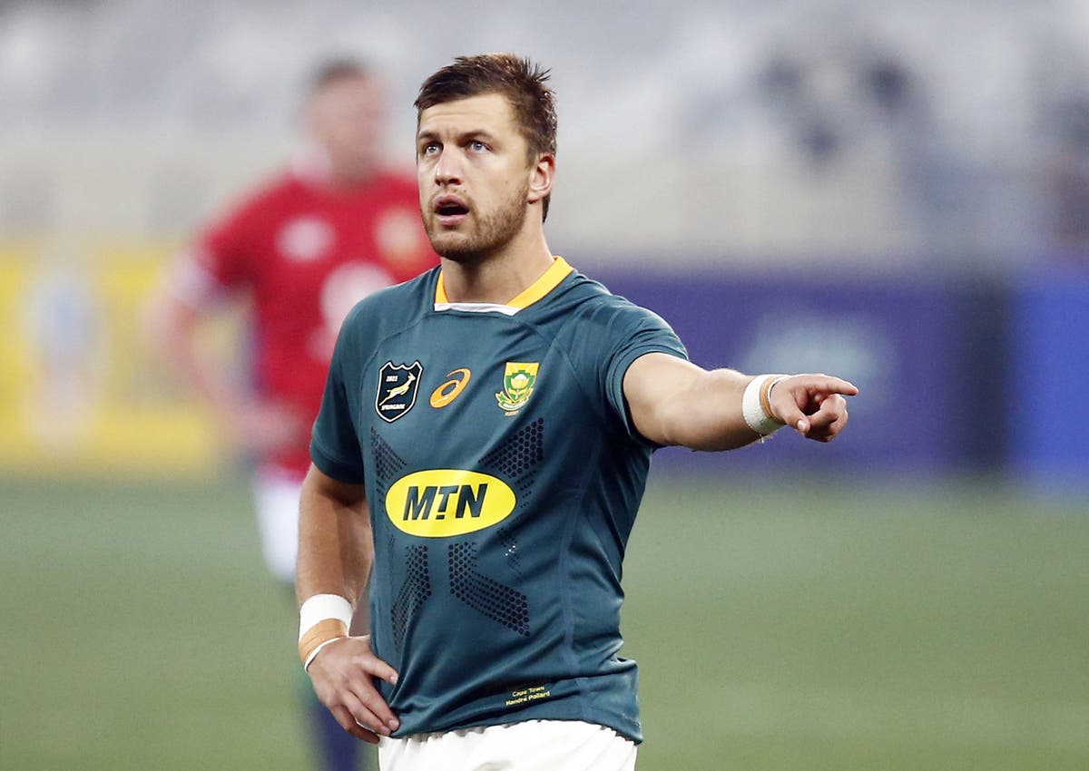 South Africa make three changes for England as Handre Pollard returns to line-up
