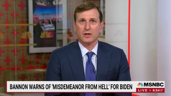 <p>Daniel Goldman says Steve Bannon is ‘not above the law'</p>