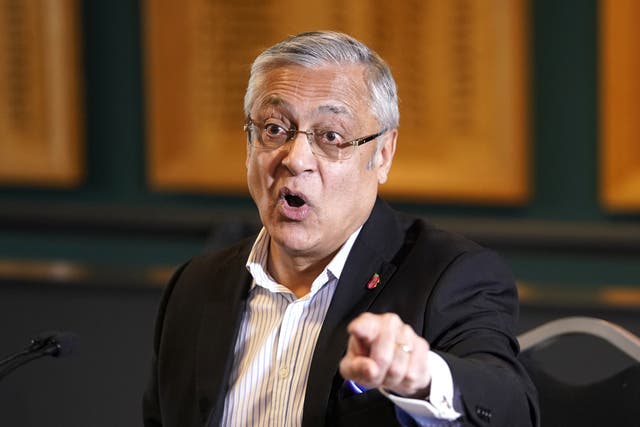 Lord Kamlesh Patel, pictured, has called on Azeem Rafiq’s harrowing testimony on racism in cricket to provoke real change in the sport (Danny Lawson/PA)