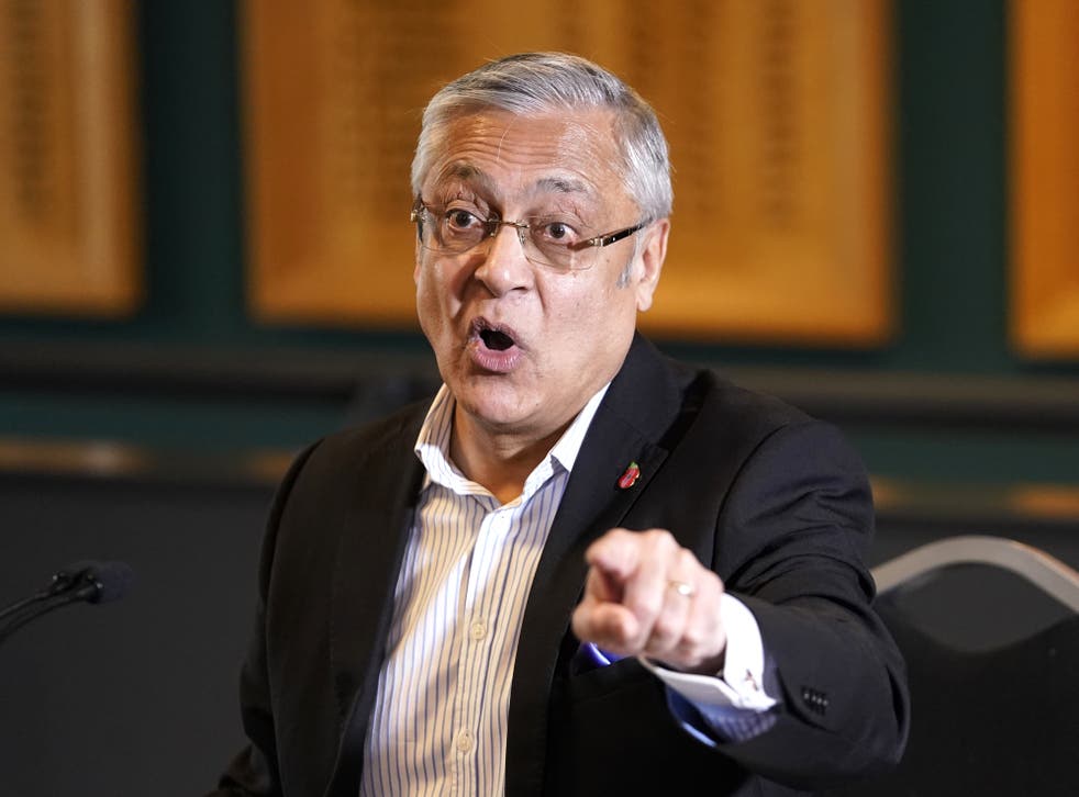 Lord Kamlesh Patel, pictured, has called on Azeem Rafiq’s harrowing testimony on racism in cricket to provoke real change in the sport (Danny Lawson/PA)