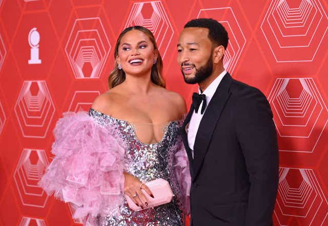 <p>Chrissy Teigen sparks backlash with Squid Game-themed party</p>
