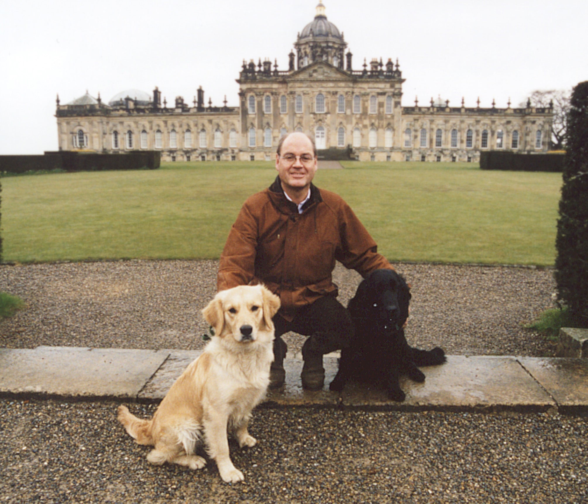 Simon Howard at his ancestral home of Castle Howard in North Yorkshire