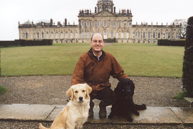 <p>Simon Howard at his ancestral home of Castle Howard in North Yorkshire </p>