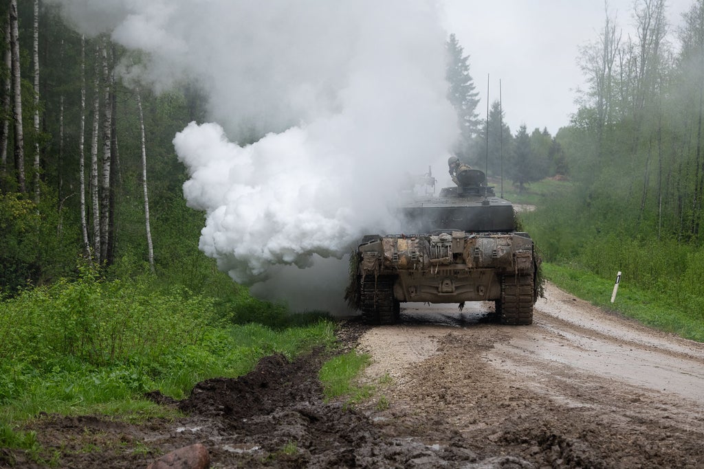 Estonia tapa Military. Estonian Army.