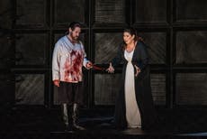 Macbeth, Royal Opera House, review: Phyllida Lloyd’s fine revival has darkly austere magnificence