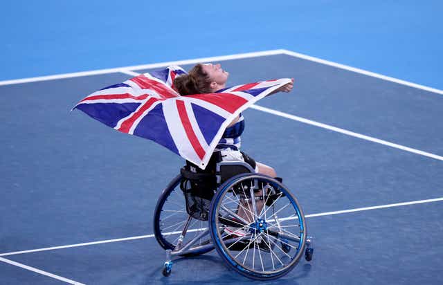 Claiming a bronze medal at the Tokyo Paralympics proved the perfect way to bow out for Jordanne Whiley (Tim Goode/PA)