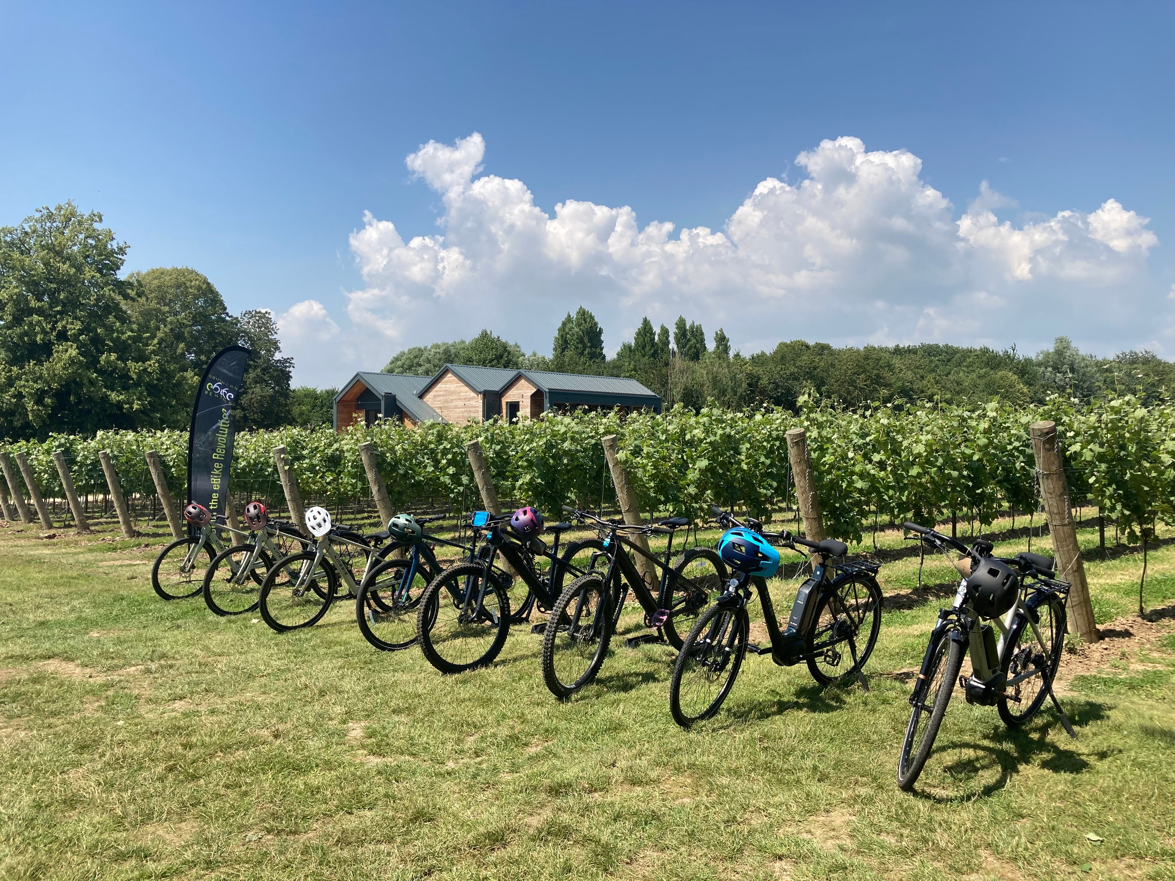 Ebikes are an easy way to explore this wine region