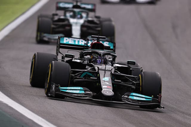 <p>Lewis Hamilton impressed in the Brazilian GP’s sprint race</p>