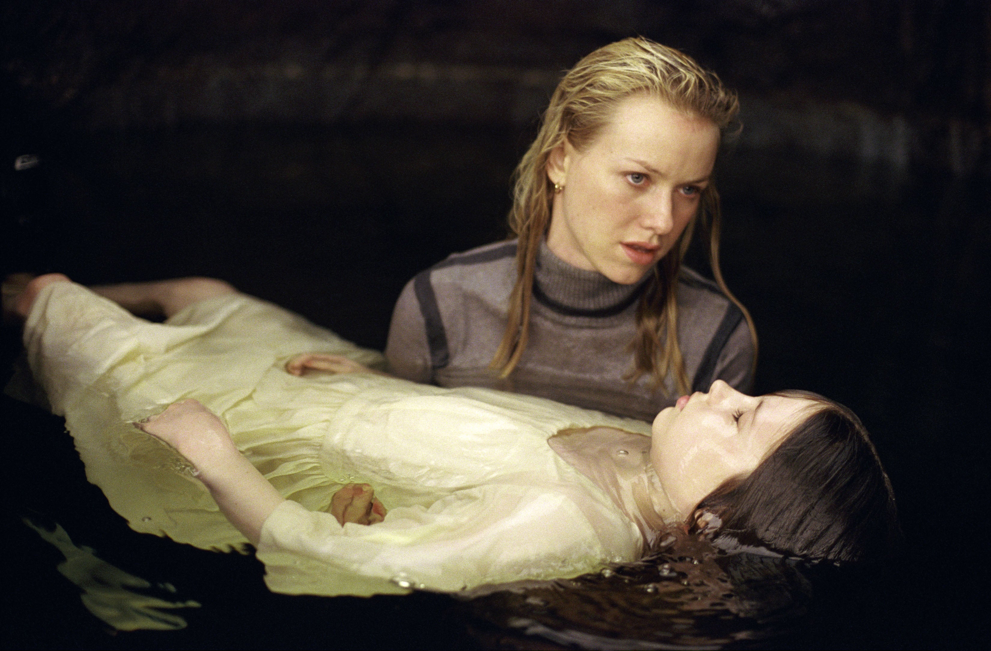 Naomi Watts and Daveigh Chase in the 2002 remake of ‘The Ring’