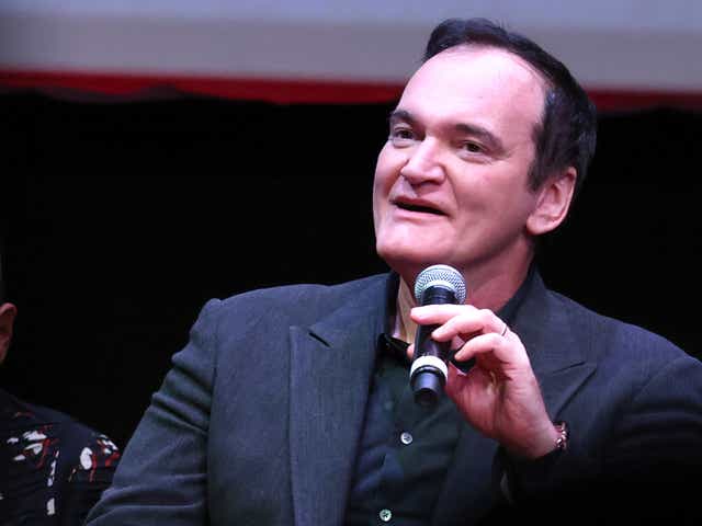 Quentin Tarantino durante el XVI Festival de Cine de Roma el 19 de octubre de 2021