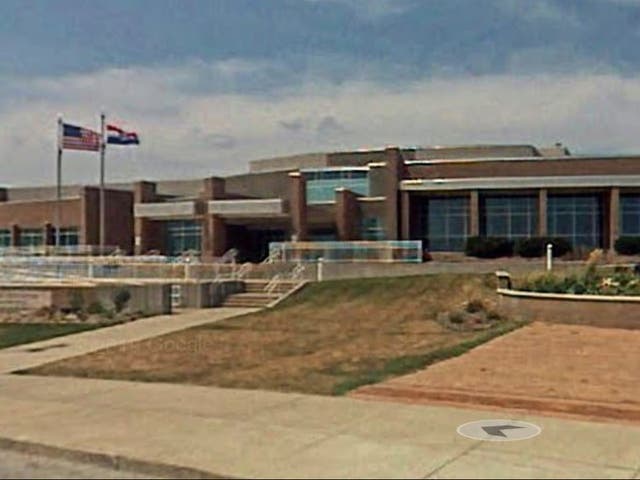<p>Park Hill South High School, where four students were punished for posting and commenting on a petition to bring slavery back. The students said the post was a joke between a biracial student and a Black student.</p>